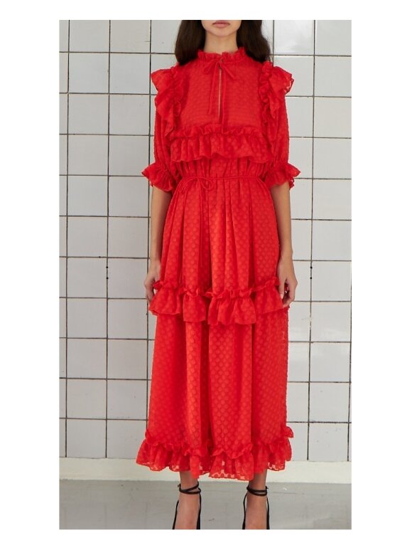 Stella Nova - Raya Dress Chocking Red