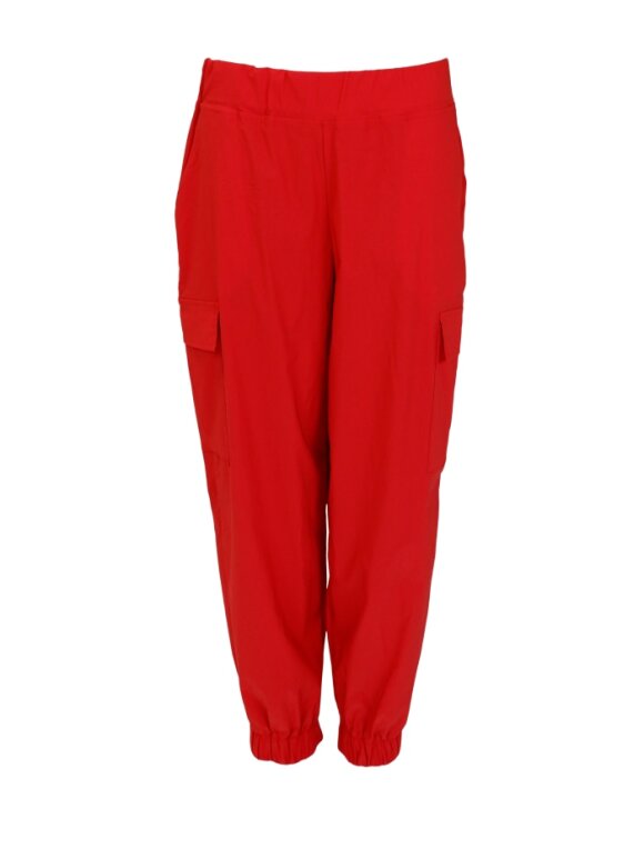 Black Colour - BCDavina Cargo Pant Red