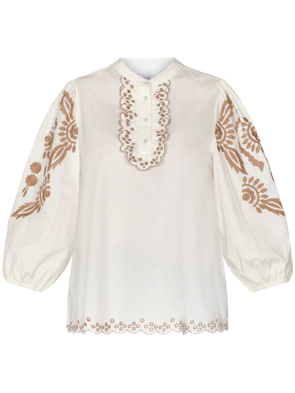 Love & Divine - Love968 Blouse Cream/sand