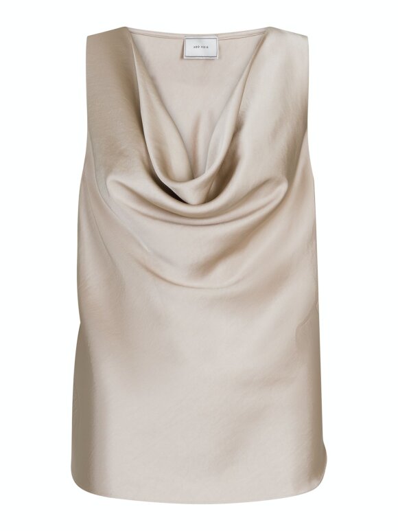Neo Noir - Merle Heavy Sateen Top champan