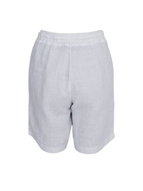 Black Colour - BCMelina Linen Shorts  White