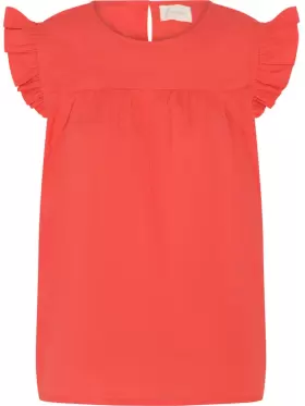 FRAU - Stockholm SL Top hot coral
