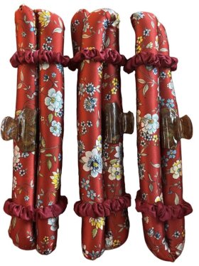 Bénésoie - Silk-band in Vietnamese Red F. Bénésoie - Silk-band in Vietnamese Red F.