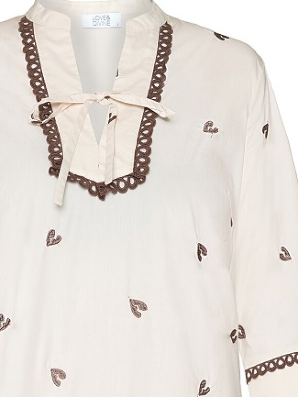 Love & Divine - Love1011-1 Dress Cream/Nut