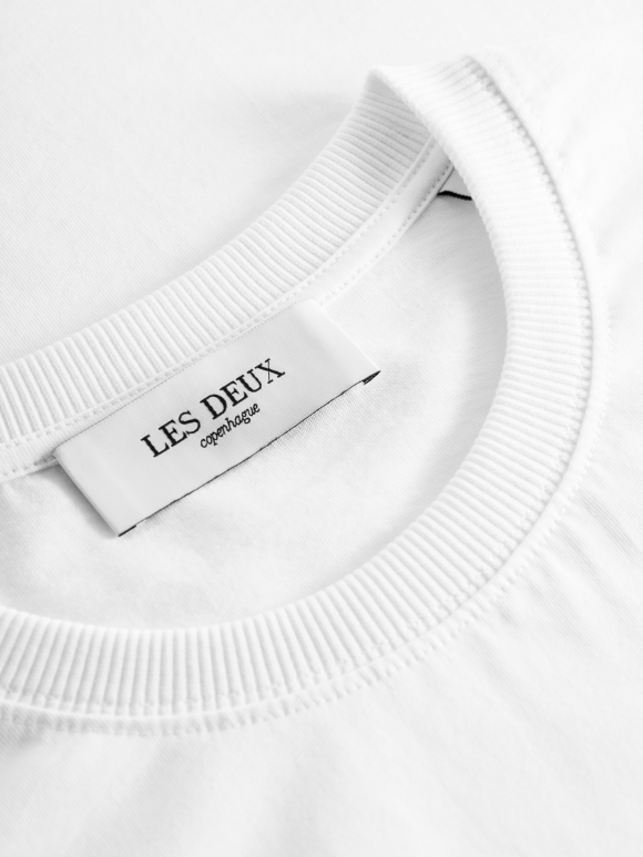 Les Deux - Blake T-Shirt White/Black