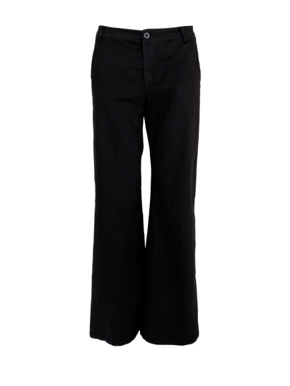 Black Colour - BCBox Canvas Stretch pant Blac