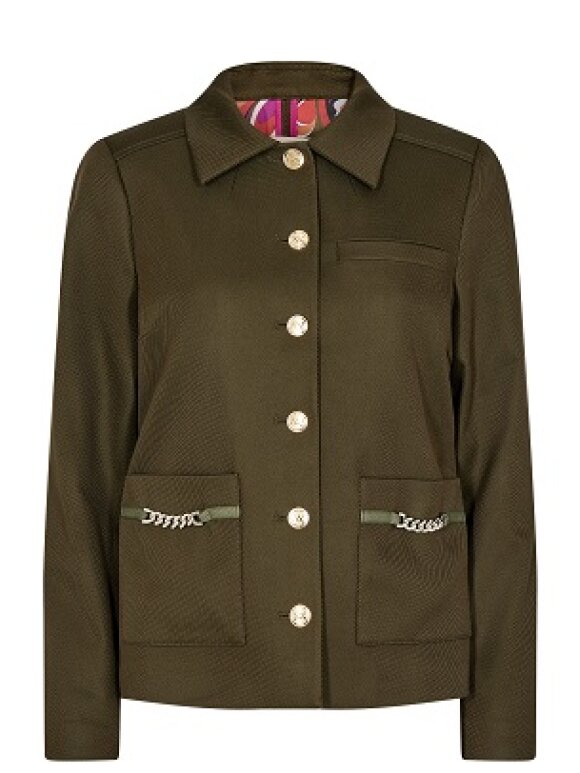 Mos Mosh - MMIris Leport Jacket Forest N.