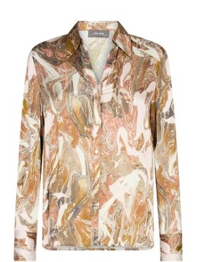 Mos Mosh - MMLetana Marble LS shirt Mos Mosh - MMLetana Marble LS shirt