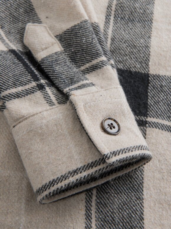 Les Deux - Lennon Check Shirt Dusty teak
