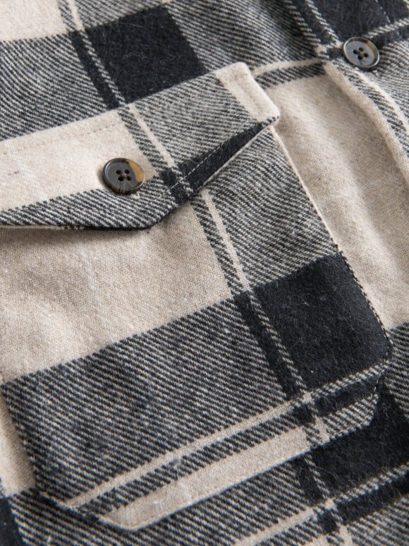 Les Deux - Lennon Check Shirt Dusty teak