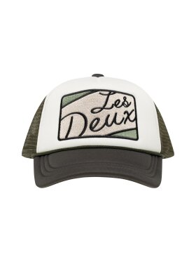 Les Deux - Waylon Foam Cap pine green/ivo Les Deux - Waylon Foam Cap pine green/ivo