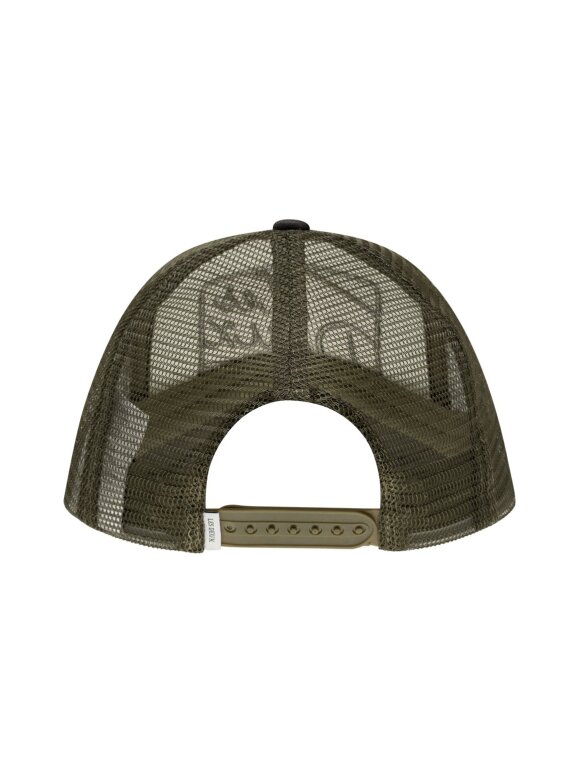 Les Deux - Waylon Foam Cap pine green/ivo