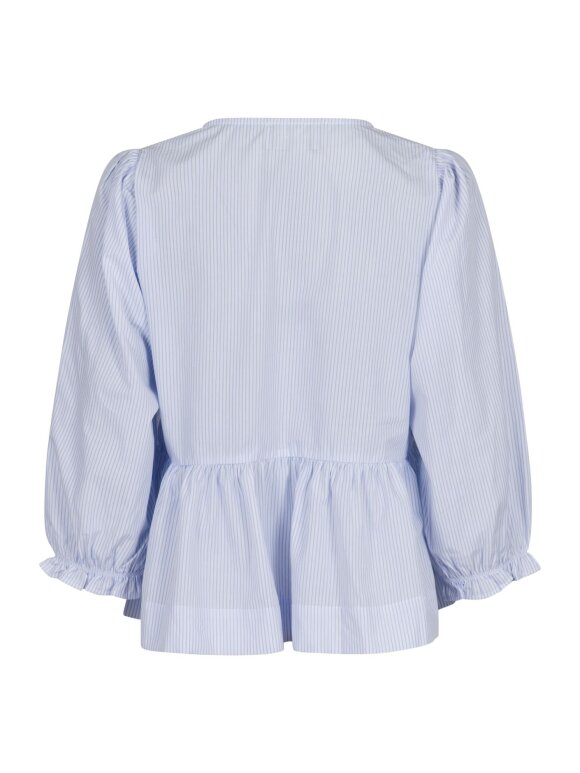 Neo Noir - Bella Slim Stripe Blouse
