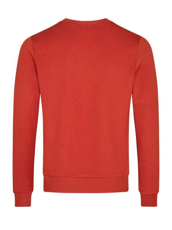 Mos Mosh Gallery - MMGAbel Crew Neck Sweat orange