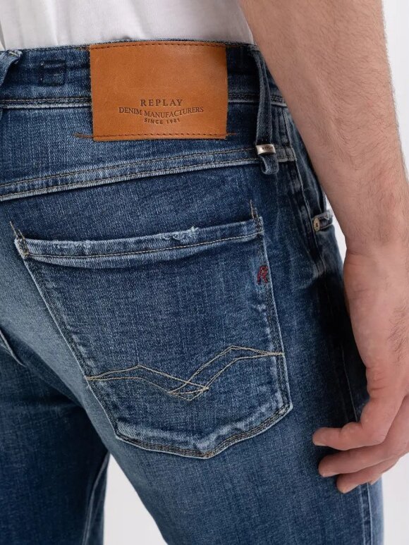 Replay - Aged Eco 5years jeans Dark Blu