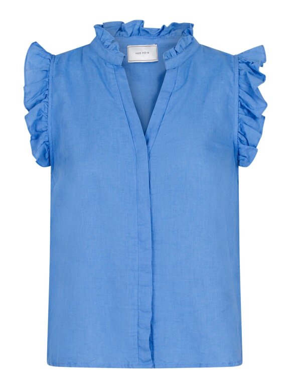 Neo Noir - Siona Linen top