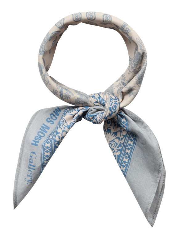 Mos Mosh Gallery - MMG Tørklæde Light Blue Paisle