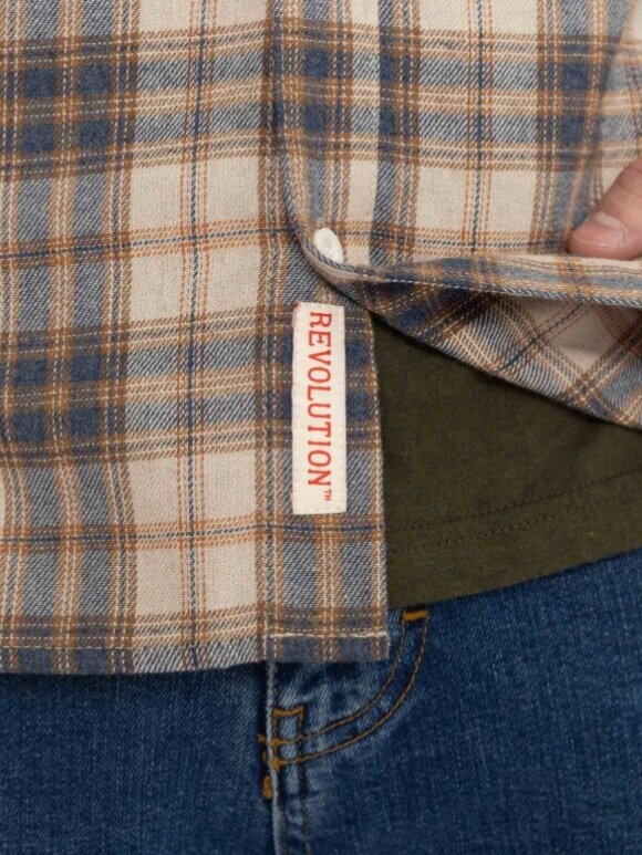Revolution - Regular ternet skjorte LB