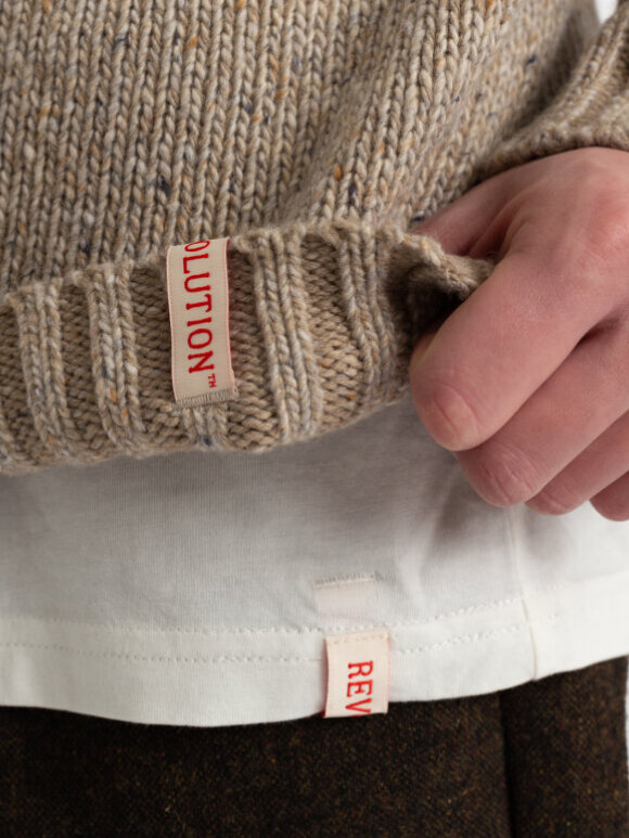 Revolution - High Neck Knit Sweat