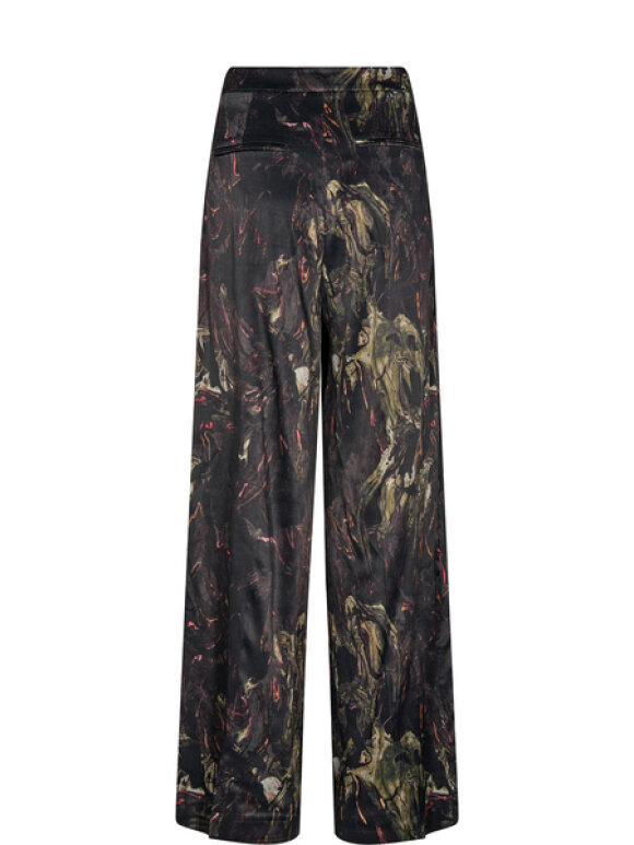 Mos Mosh - MMJules Marble Pant Black
