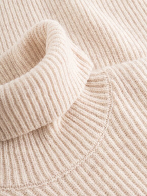 Les Deux - Eddie Wool Rib Rollneck Knit