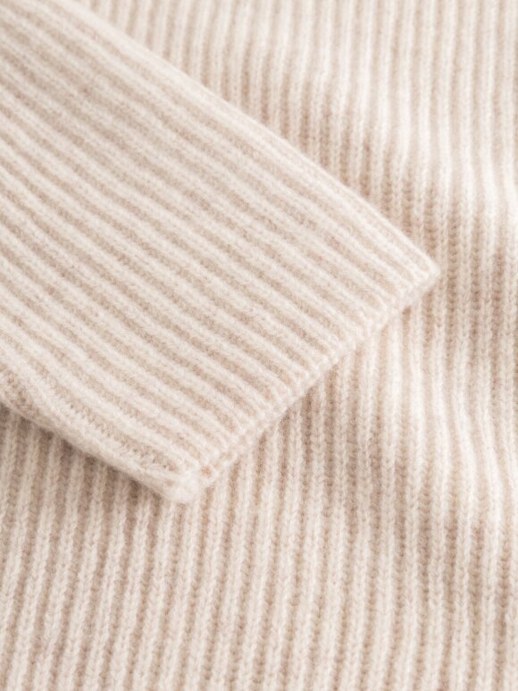 Les Deux - Eddie Wool Rib Rollneck Knit
