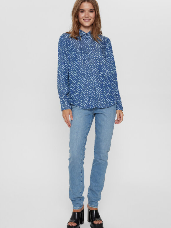 Numph - NUVilna shirt Medium blue