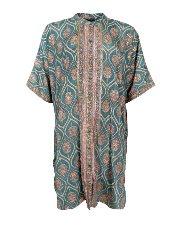 Black Colour - BCLuna Tunic Shirt Green Tulip