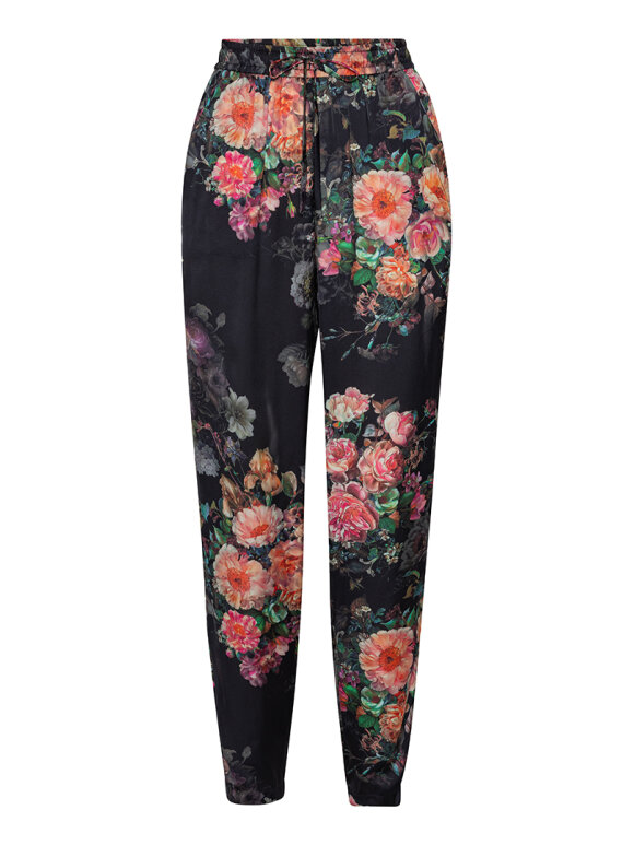 Karmamia - Cora Pants Daisy Noir Tea Rose