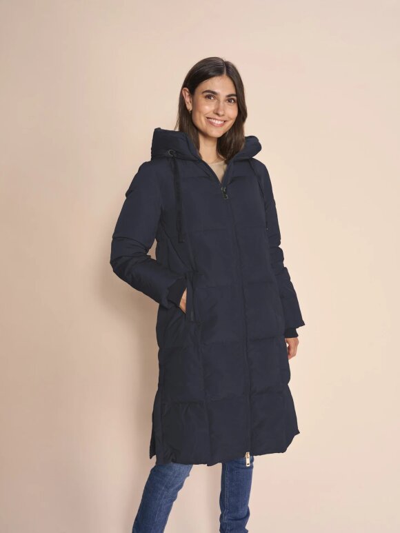 Mos Mosh - MMNova Square Down Coat navy