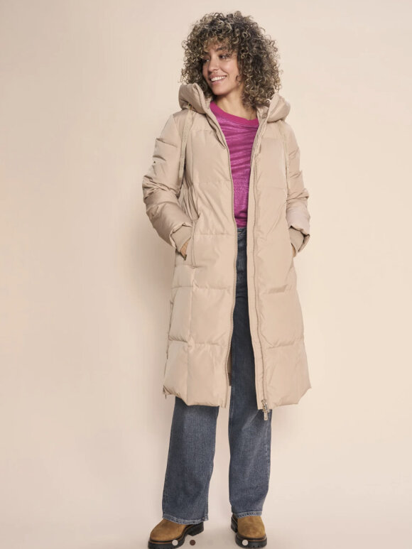 Mos Mosh - MMNova Square Down Coat Tan