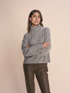 Mos Mosh - MMAidy Thora Rollneck Knit gre