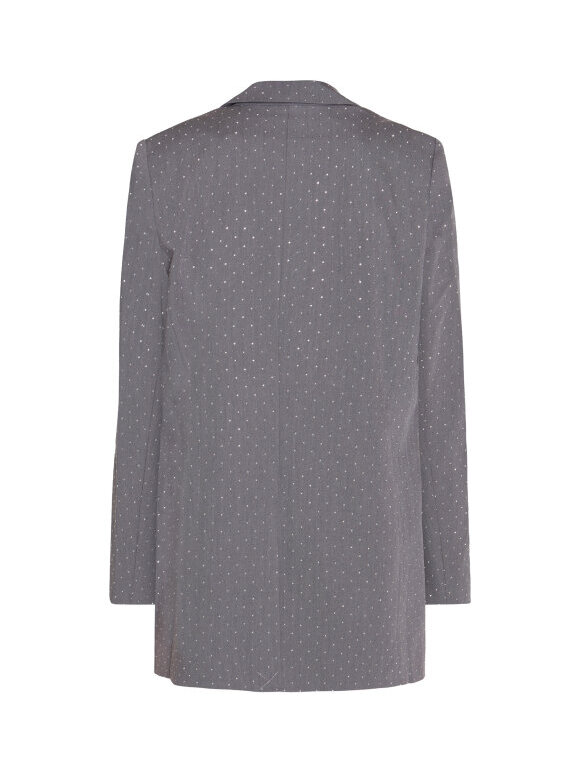 Love & Divine - Love1021 Blazer Grey/rhineston