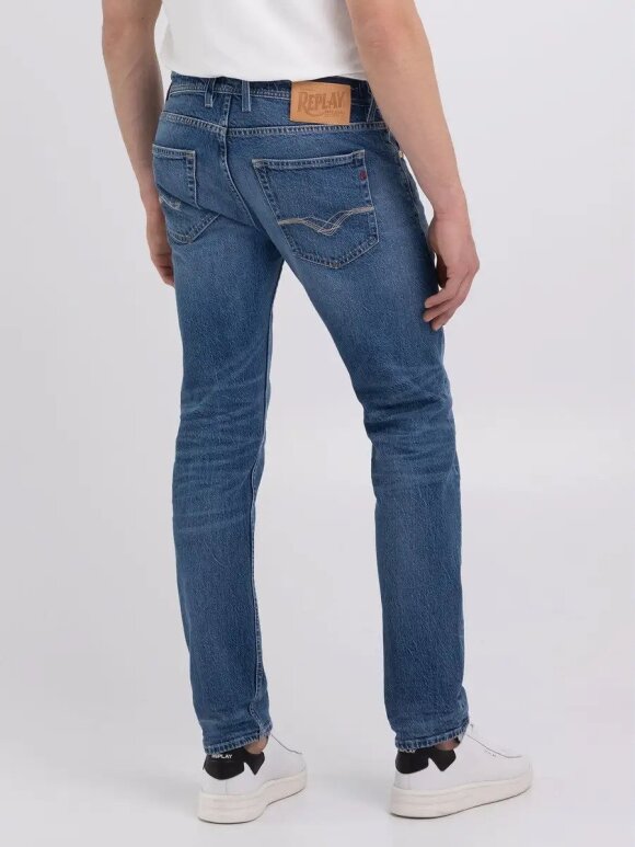 Replay - Grover Medium Blue  Jeans