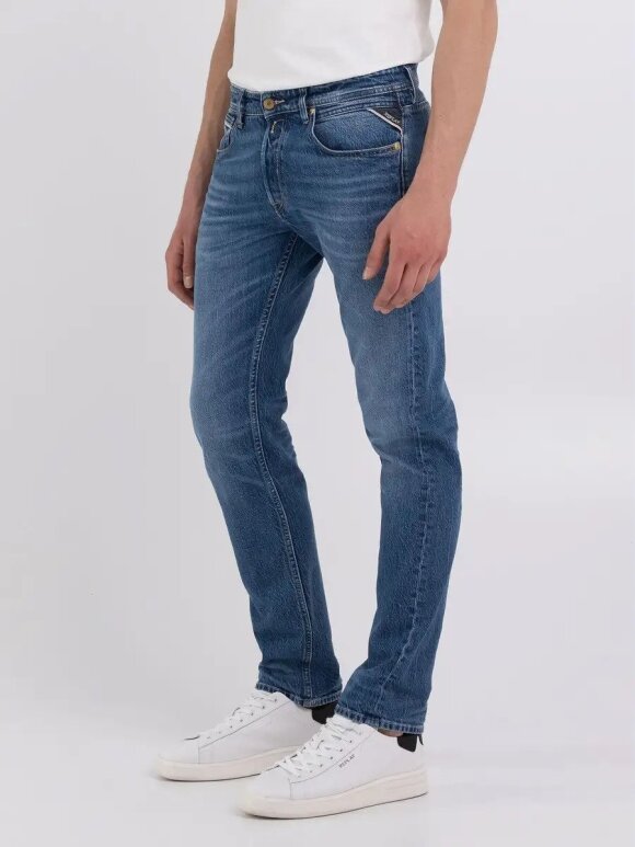 Replay - Grover Medium Blue  Jeans