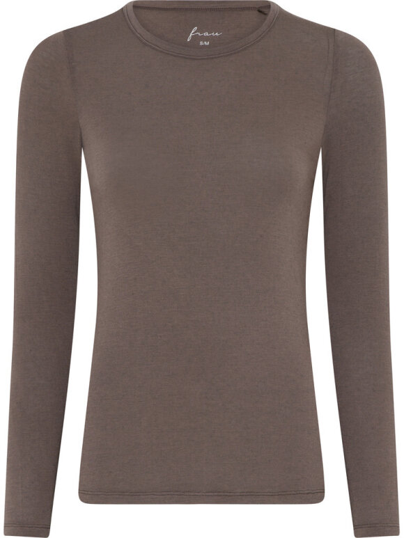 FRAU - Lucca Cashmere ls O-neck bluse