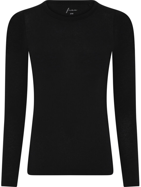 FRAU - Lucca Cashmere ls O-neck bluse