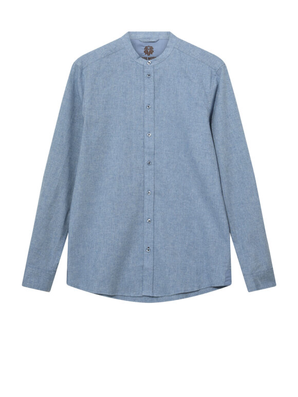 Mos Mosh Gallery - MMGTheo Brushed Stand Shirt