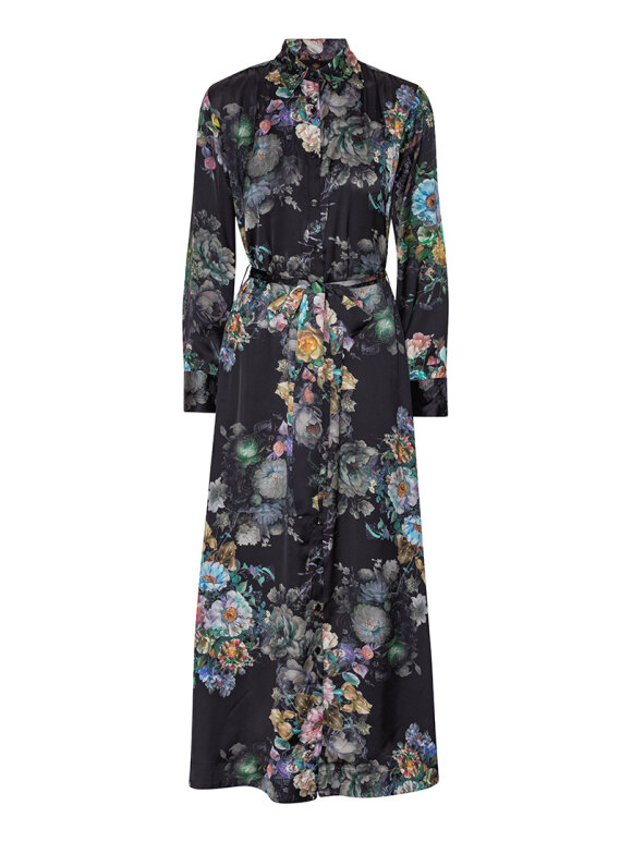 Karmamia - Carla Dress Daisy Noir Flower