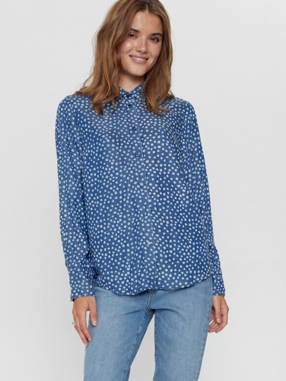 Numph - NUVilna shirt Medium blue