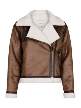 Neo Noir - Sadie Teddy Jacket Brown Neo Noir - Sadie Teddy Jacket Brown