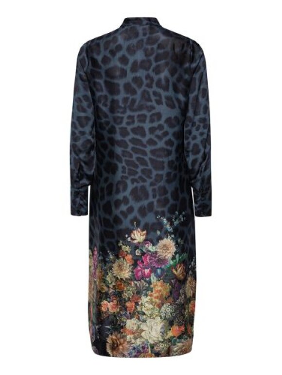 Karmamia - Joelle dress Navy Flover Leo