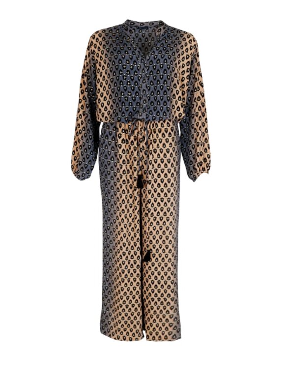 Black Colour - BCLuna L/S Jumpsuit Semistone