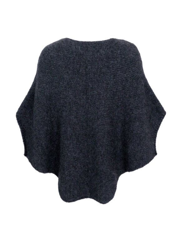 Black Colour - BCPella Boucle Poncho