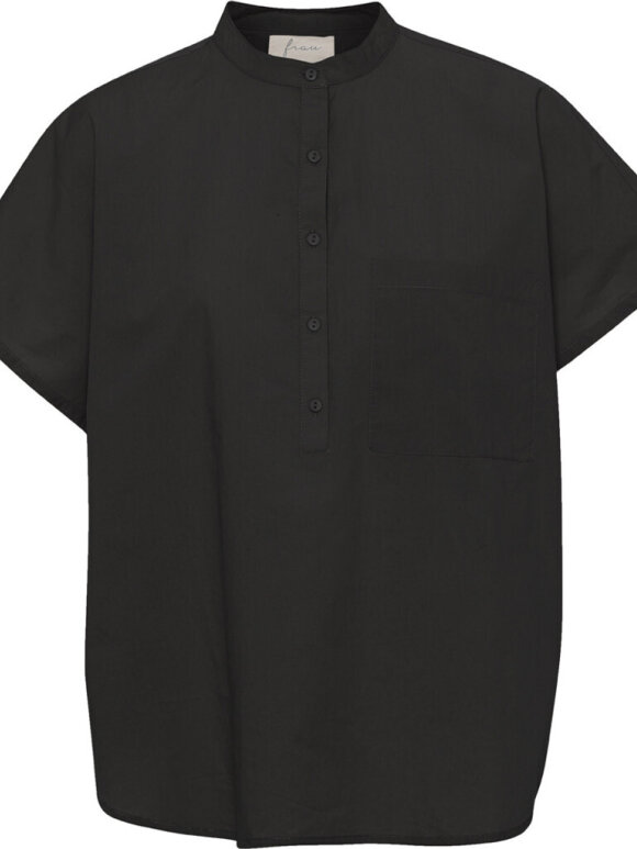FRAU - Colombo ss Top - Black