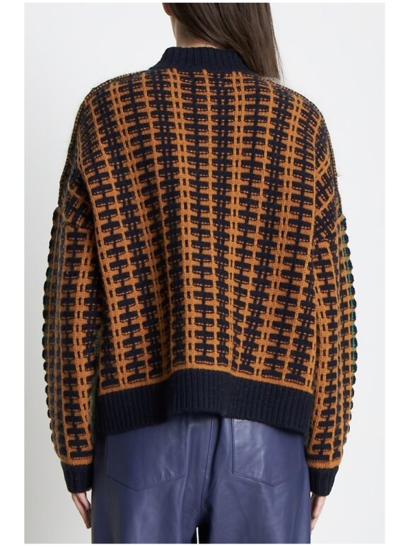 Stella Nova - Helen Wool mix Cardigan Golden