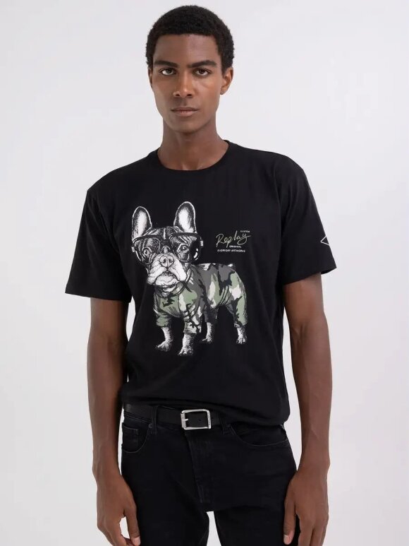Replay - T-shirt Black