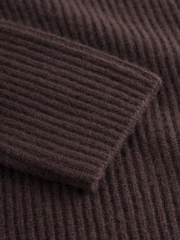 Les Deux - Eddie Wool Rib Rollneck Knit