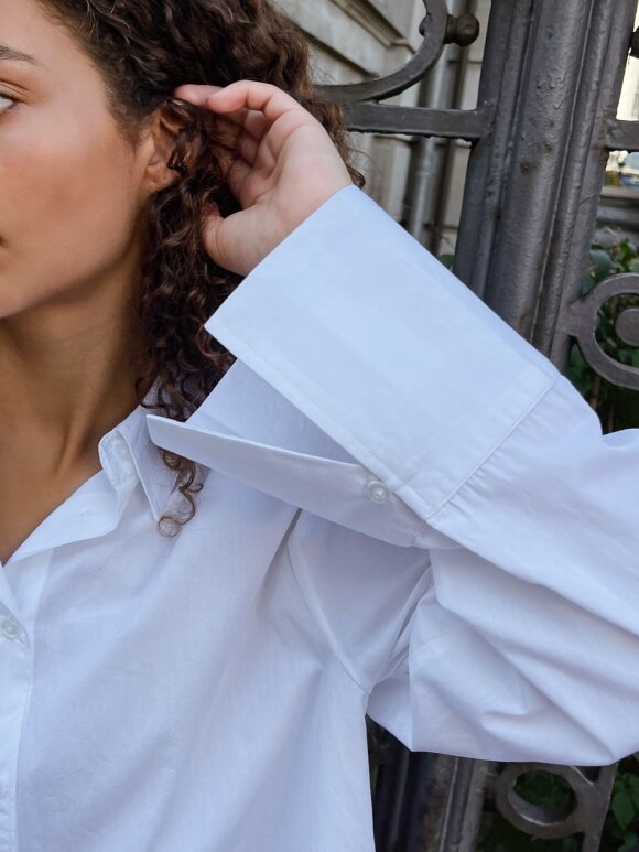 NEO NOIR Etta Poplin Shirt Army
