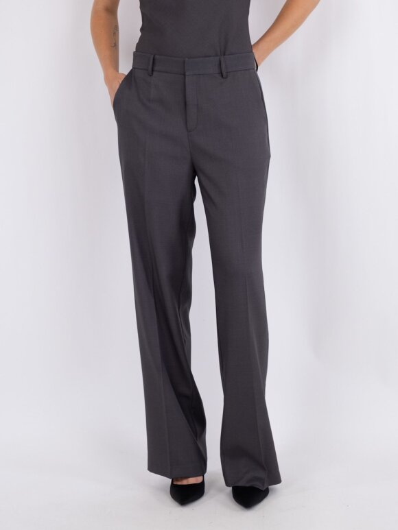 Neo Noir - Alice Melange Pants Dark Grey